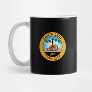 Santa Cruz California CA Light House Mug